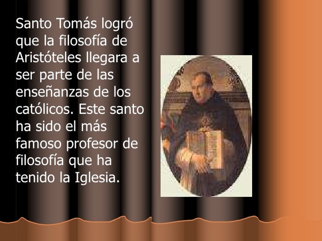 Santo Tomás de Aquino (1225-1274)
