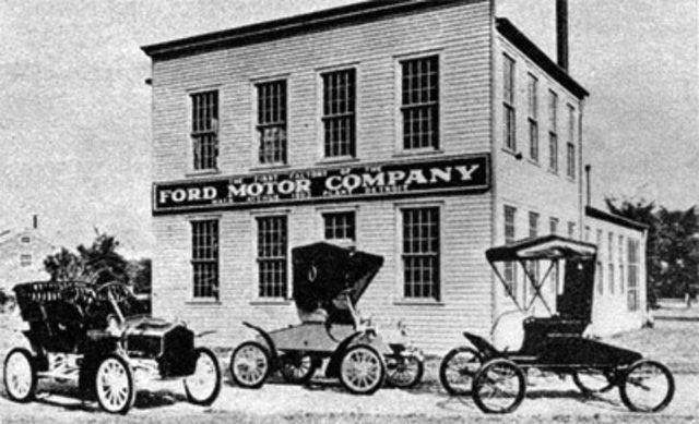 First ford and peugeot factories