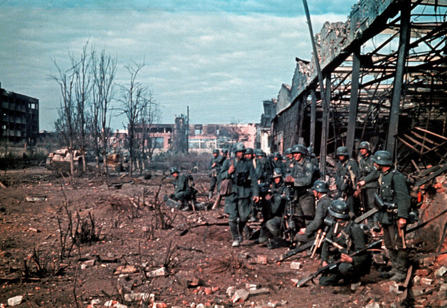 Russians stop Nazi advance at Stalingrad save Moscow