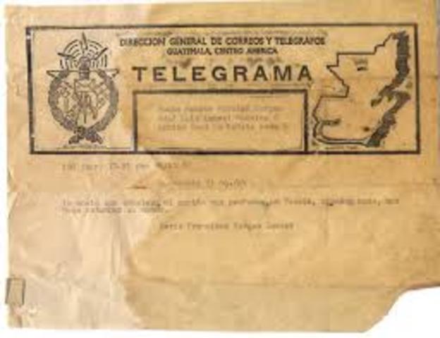 Invención del telegrama