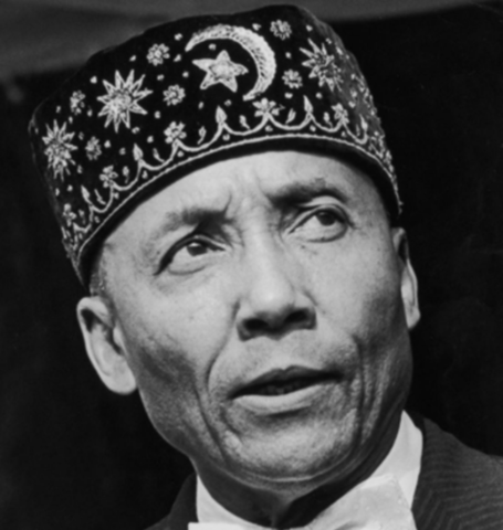 Elijah Muhammad Malcolm's new star
