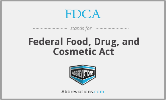 Federal Food, Drug, and Cosmetic