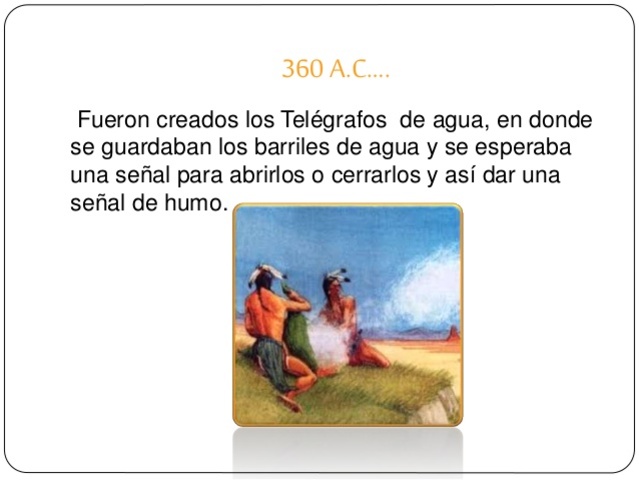telegrafos de agua