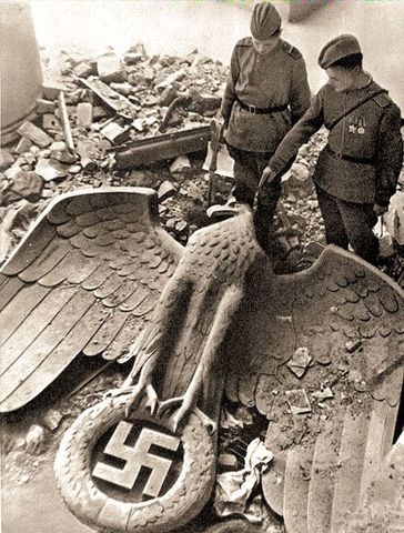The Nazi is Defeated