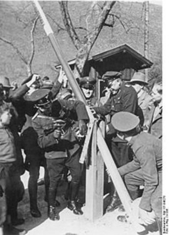 Germany takes over Austria