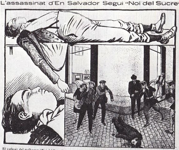 Assassinat Salvador Seguí "El noi del sucre".