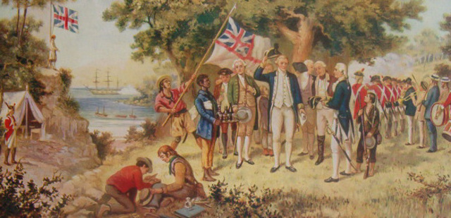 Britain begins to colonize Australia