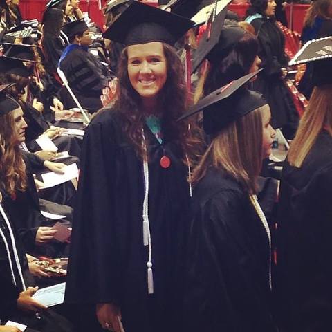 Miss Bjorklund Graduates College