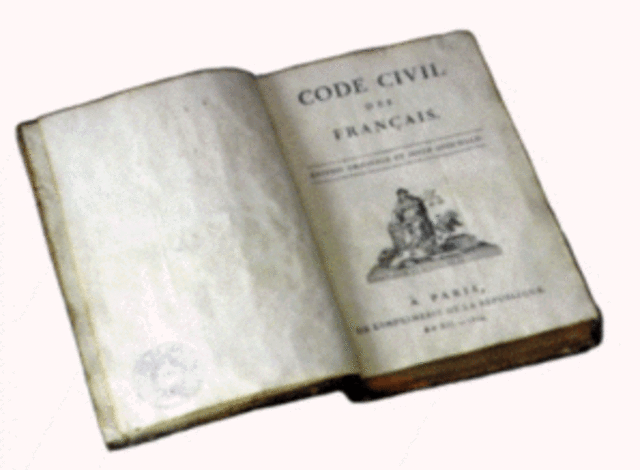 Passing Of Tha Napoleanic Codes