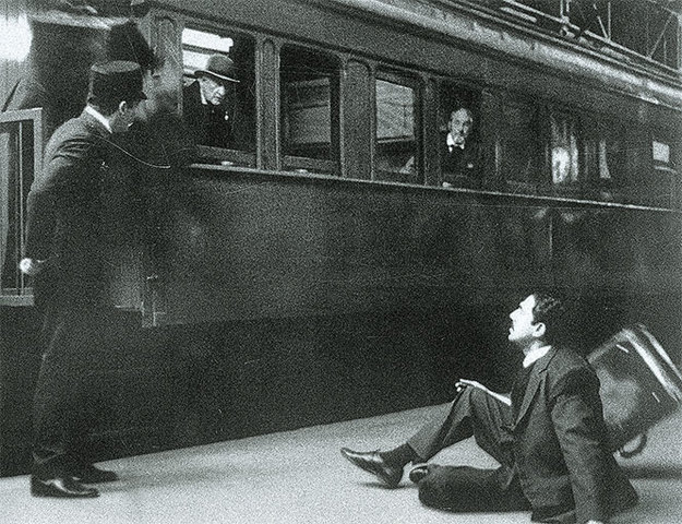 Gandhi's First Act of Civil Disobedience