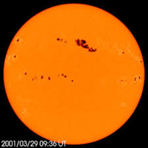 Scientific Discoveries- Sunspots