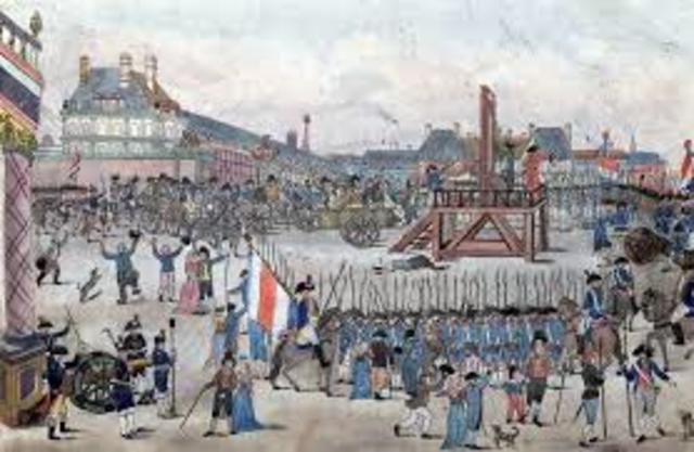 Robespierre is Killed and The Terror Ends