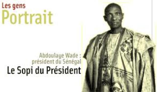 WADE en tant que homme politique