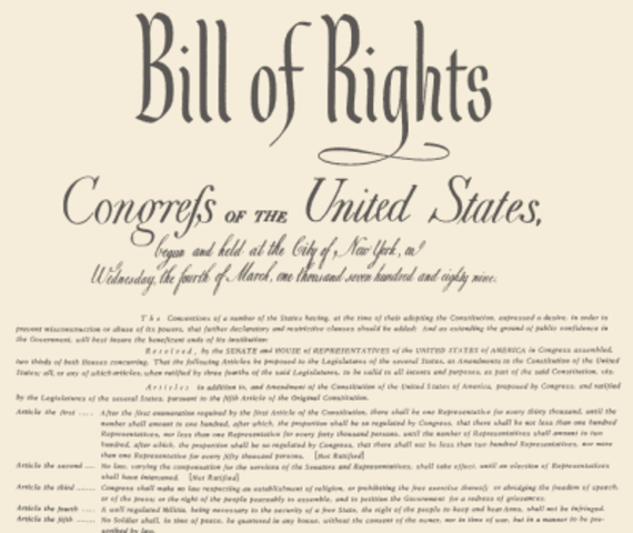 English bill of Rights Established