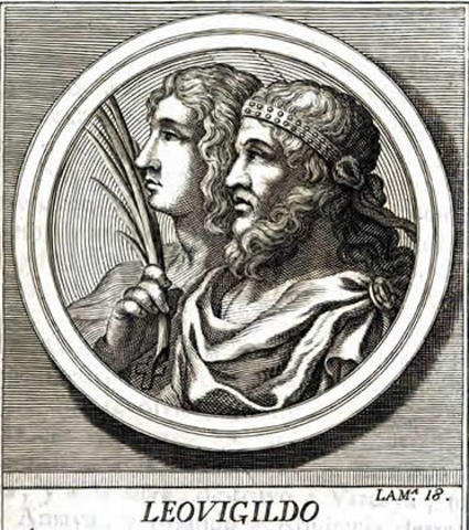 Leovigildo,ocupa Orospeda.