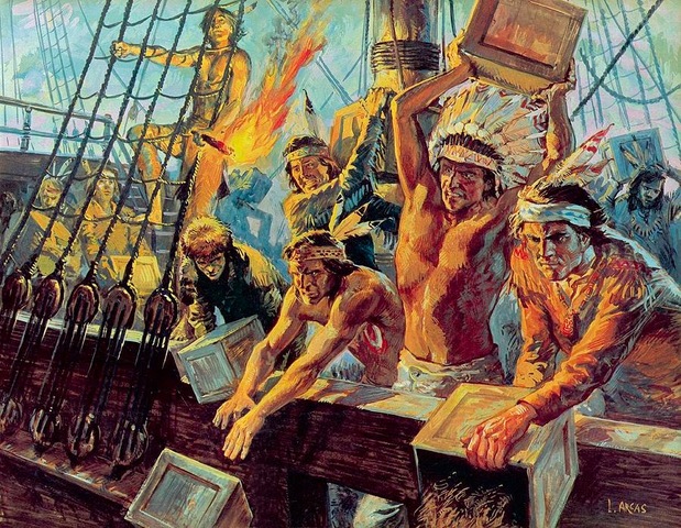 le boston tea party et ses conséquences