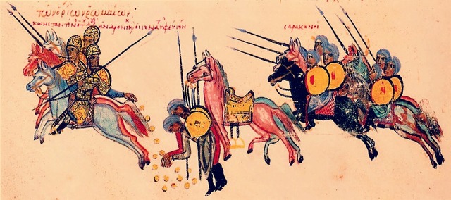 Los árabes inician la conquista del norte de África, expulsando de ahí a los bizantinos.