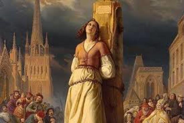 Muerte de Juana de Arco