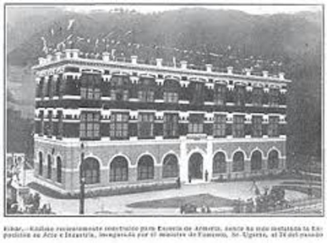 Creación de la primera Escuela de Ingeniería Civil