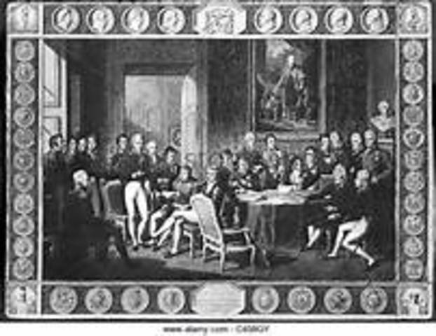 Congress of Vienna, 1814-1815