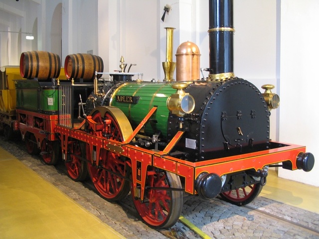 Ludwigsbahn, December 1835