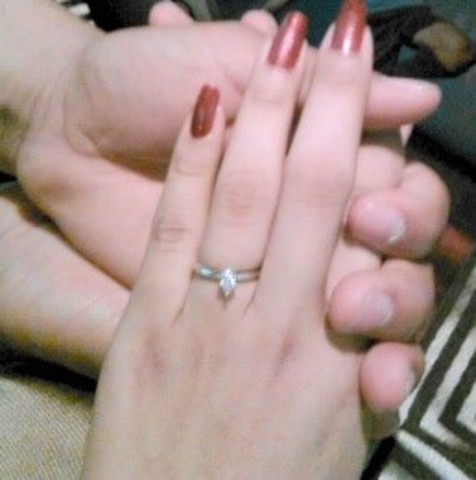 Boyfriend proposed