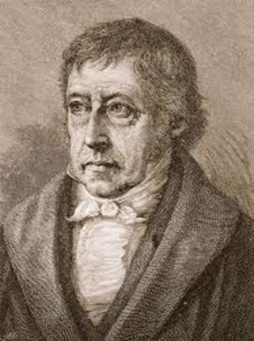 G.F.W. Hegel 1770-1831