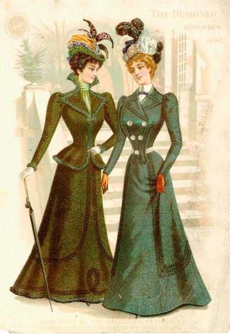 El vestido en 1905