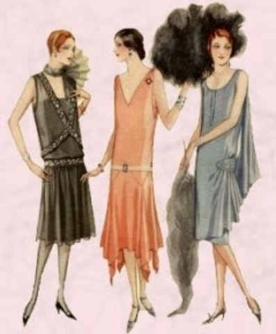 El vestido en 1920