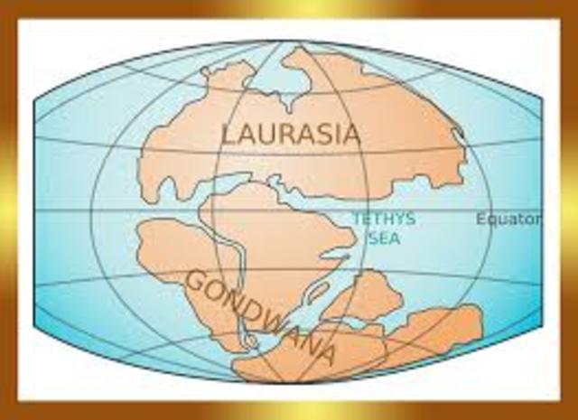 Fragmentación de Pangea