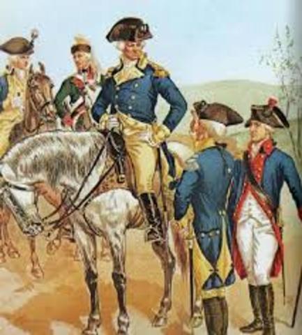 George Washington named Commander in Chief