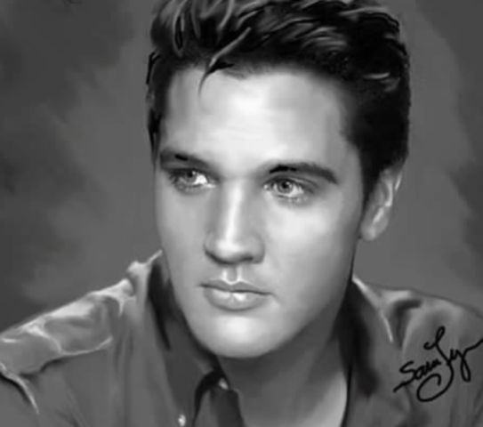 Elvis was born