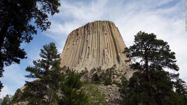 Devils Tower, Wyoming, named first national monument