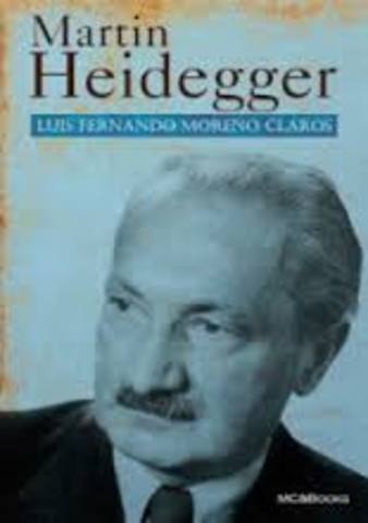 Martin Heidegger (1889 - 1976)