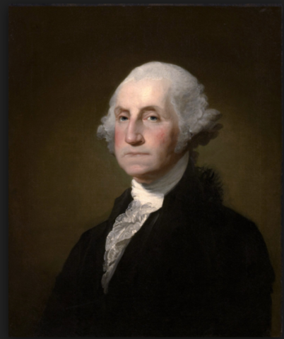 George Washington becomes the first president