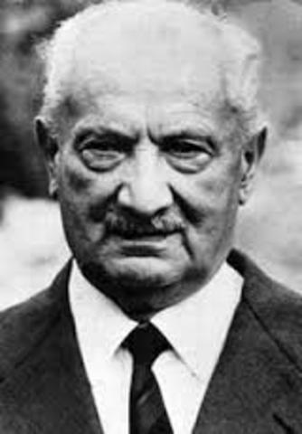 Martín Heidegger 1889-1976