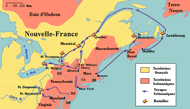 L'Amérique du nord après la guerre de Sept Ans