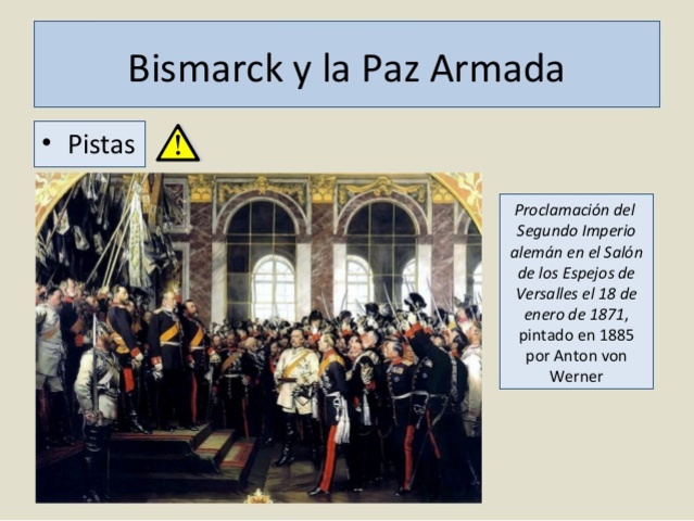 BISMARCK-EN ALIANTZAK ETA BAKE ARMATUA