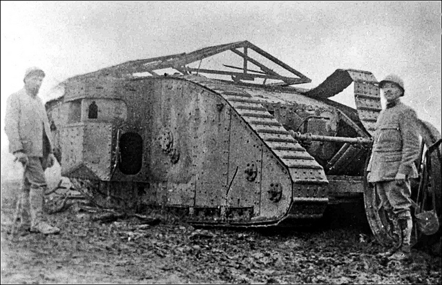 British use Tanks and Delville wood