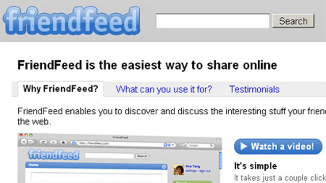 Facebook agrees to buy FriendFeed