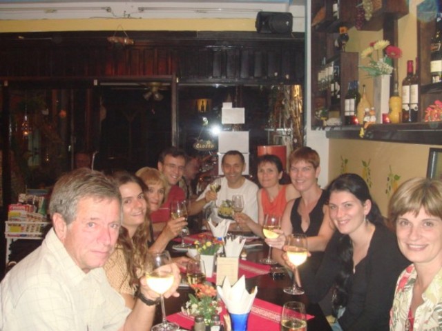 Diner des Ingenieurs Arts et Metiers ParisTech (ENSAM) a Chiang Mai (Thailande)