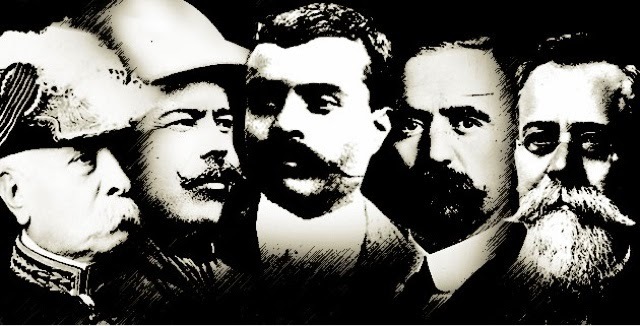 Asesinatos de Madero, Zapata, Villa, Carranza y Obregon