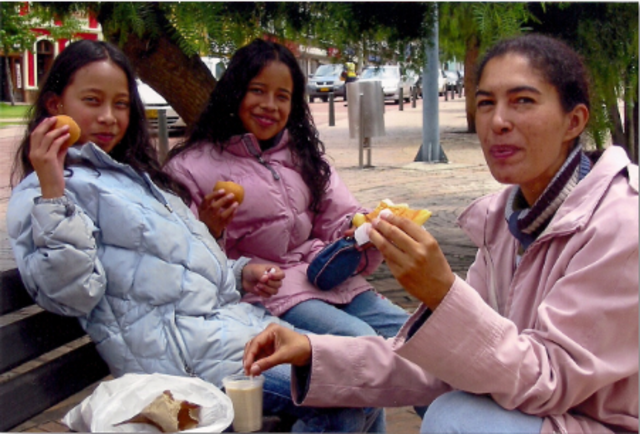 Mi primera vez en el centro de Bogotá: (Monserrate)