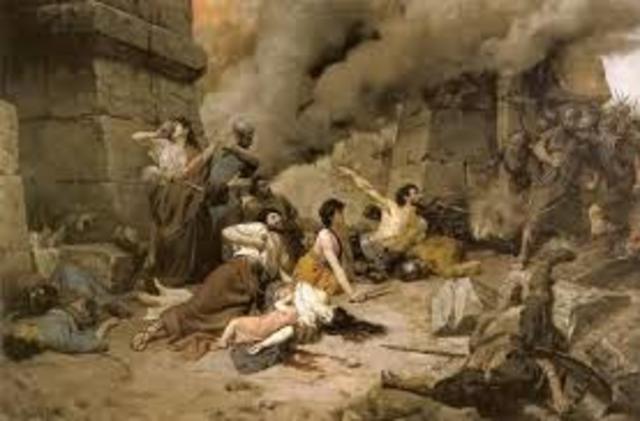 Toma de la Peninsula Iberica 711 - 714 d.C