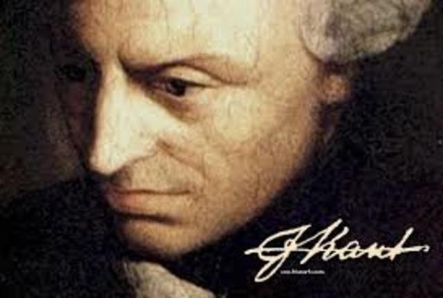 IMMANUEL KANT
