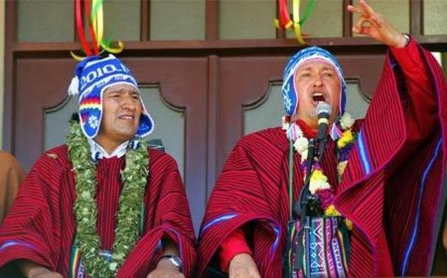 Chávez y Morales denuncian a EEUU por crisis ecuatoriana