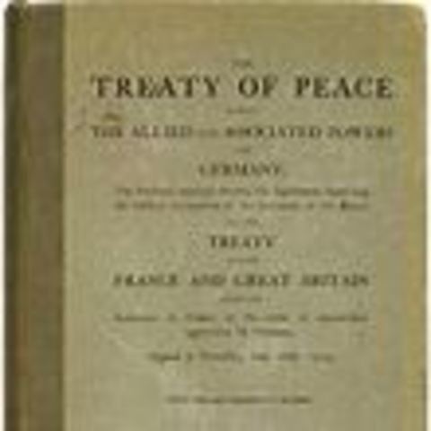 Agreements made i the treaty of versailles