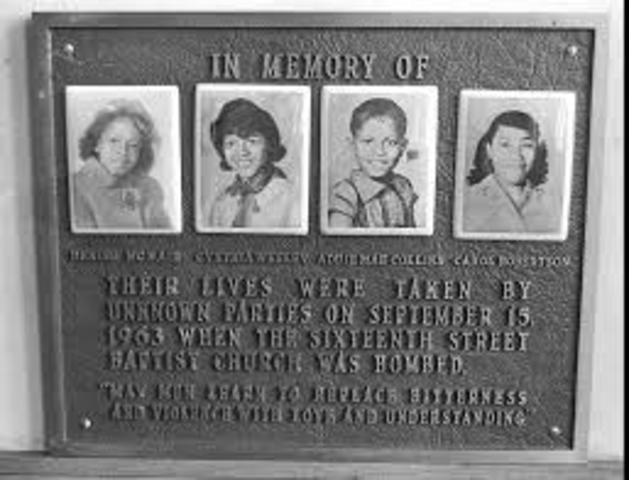 Birmingham church bombed