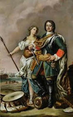 Peter the Great married a servant and crowned her Empress in 1724