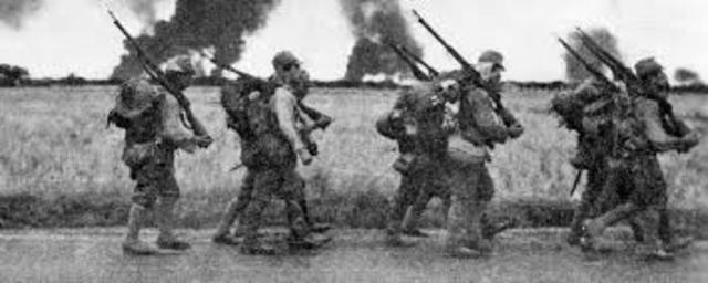 Acts unsuitable for the job as a soldier and isn't chosen